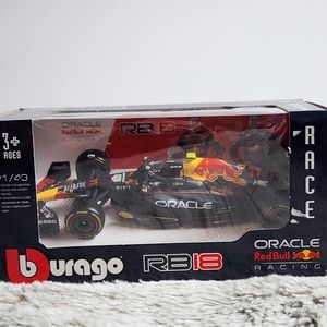 F1 RED BULL RACING RB18 #11 SERGIO PEREZ 1/43 BBURAGO DIECAST LTD ED NEW IN BOX